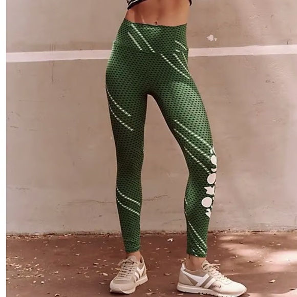 Free People FP Movement Never Better Logo Leggings -...